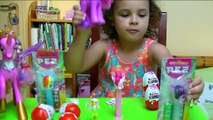 MLP Kinder Surprise eggs and PEZ Candy Dispenser My Little Pony: Twilight Sparkle, Pinkie Pie