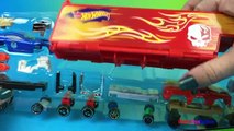 Hot Wheels Snap Rides Truck and Trailer PlaySet Review Die Cast Car Collection Race Cars for Boys