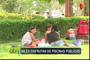 Verano 2017: miles disfrutan de increíbles piscinas públicas