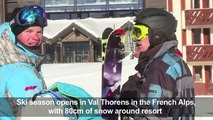 Ski season opens in Val Thorens[1]