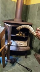 Snaking a Fireplace