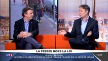 LCI Grosse tension entre deux débatteurs pendant un débat sur la fessée