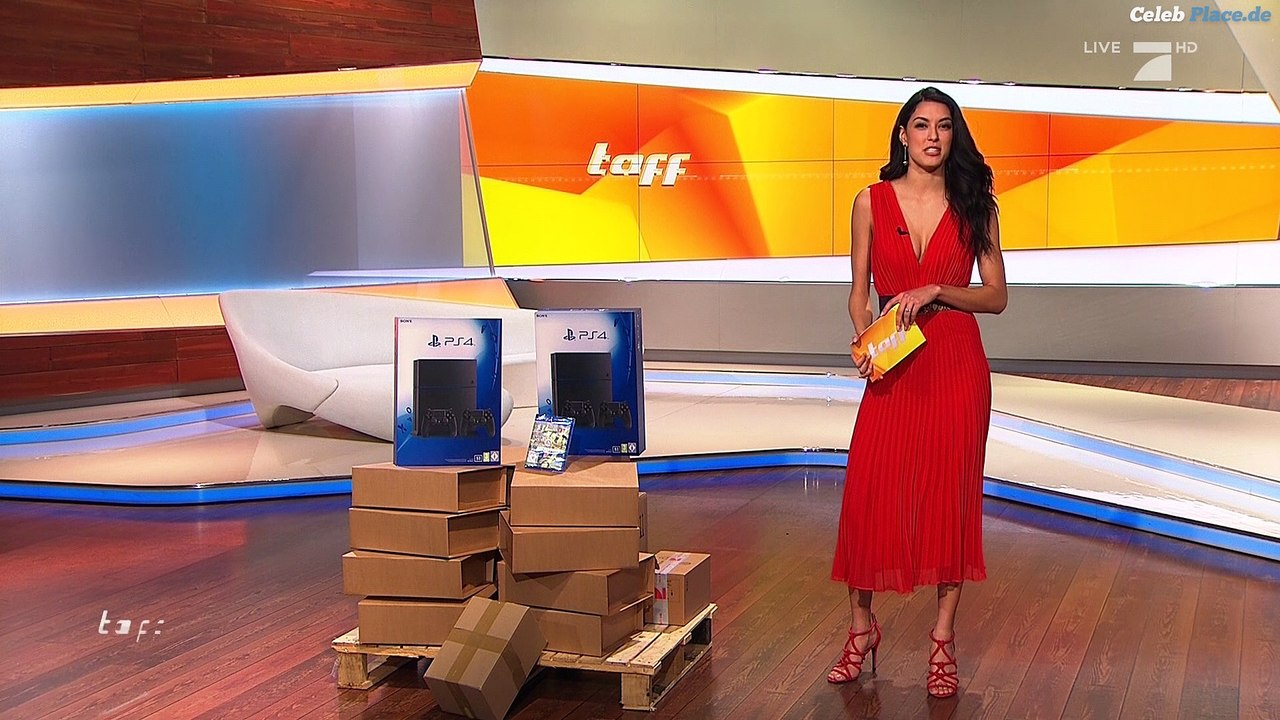 Rebecca Mir - taff - ProSieben HD - 4.1.2017