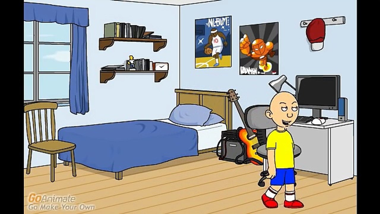 Caillou gets revenge on his mom[1]