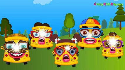 Wheels On The Bus Finger family _ Children Song _ Daddy Finger Family Nursery Rhymes HD