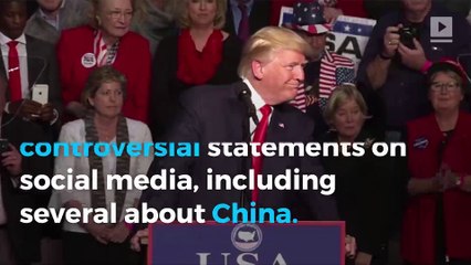 Chinese media tells Trump to get off Twitter