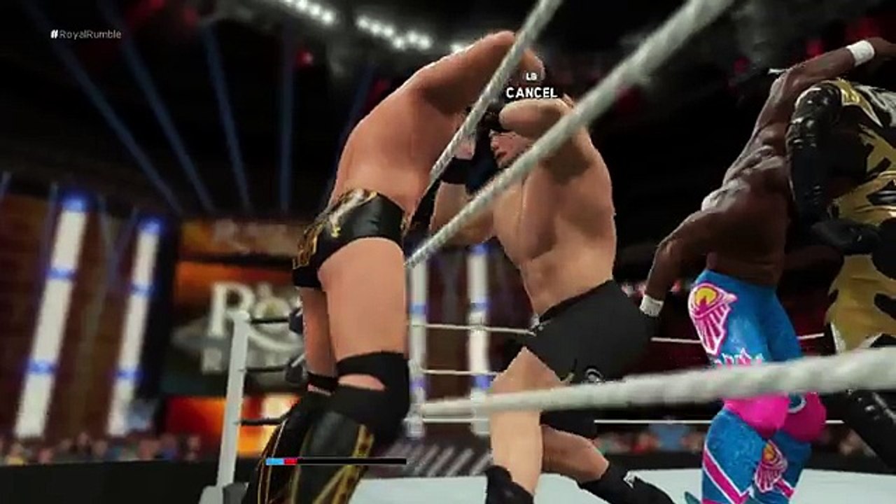 WWE Royal Rumble 2017 - Brock Lesnar Vs Goldberg 30 Man Royal Rumble Match! -Full Match Full HD