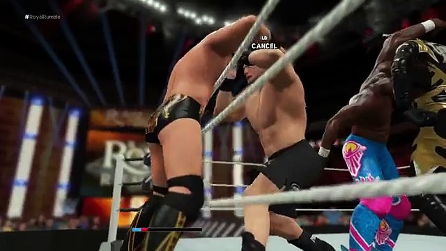 WWE Royal Rumble 2017 - Brock Lesnar Vs Goldberg 30 Man Royal Rumble Match! -Full Match Full HD