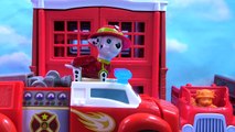 Learn Colors for Children with Green Toys Fire Station Paw Patrol Fire Trucks Blaze and Hess