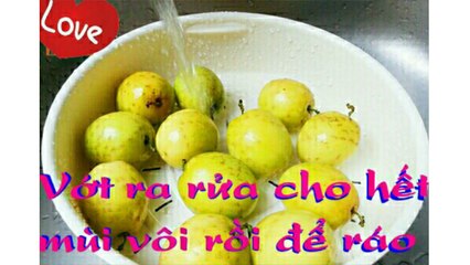 CÁCH LÀM MỨT TÁO TA ( TÁO CHUA ) NGON