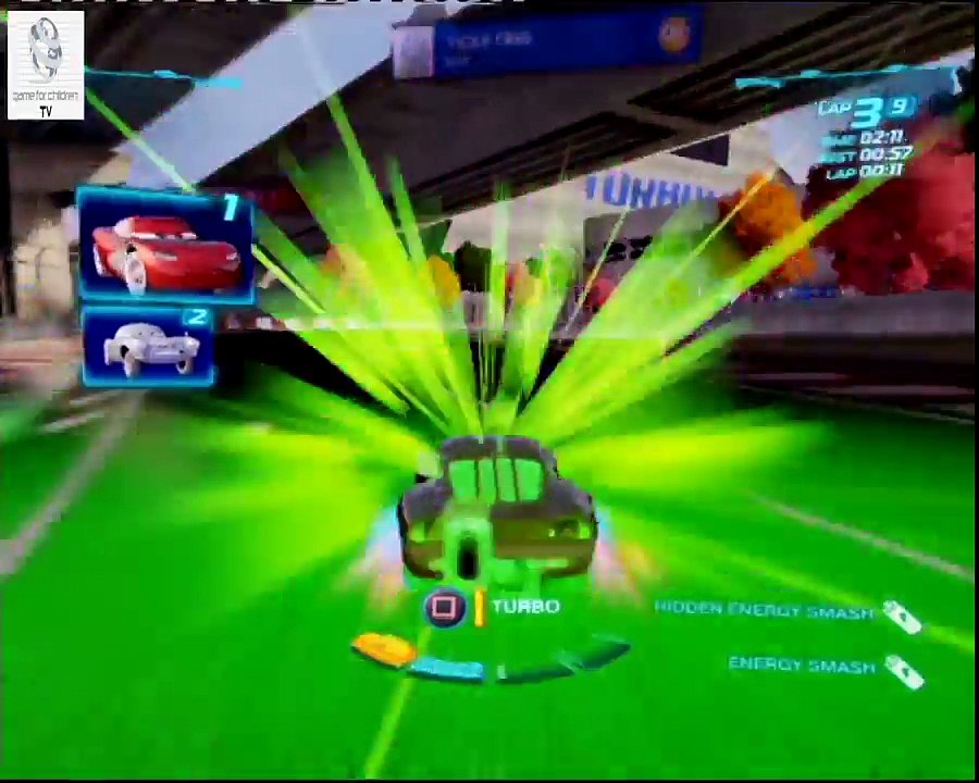 Cars 2 Game - Radiator Lightning Mcqueen - Terminal Sprint - Disney Car