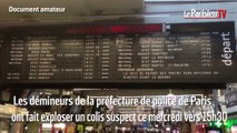Explosion d'un colis suspect à la gare Montparnasse