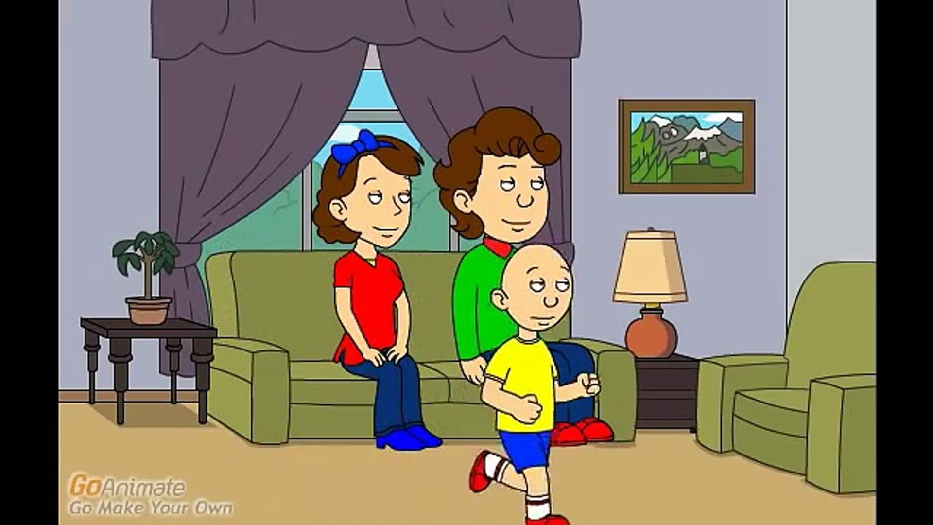 caillou grounded gets roblox birthday while memes grounds rosies