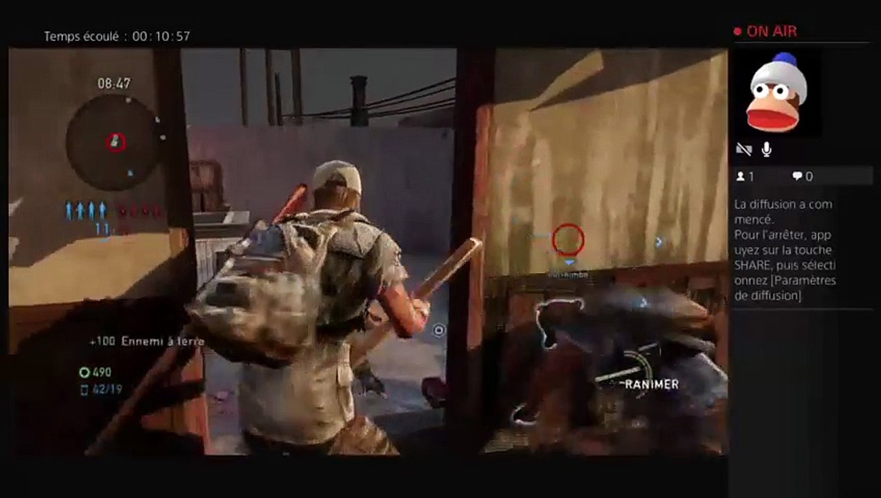 Diffusion PS4 en direct de Parasite57 (2)