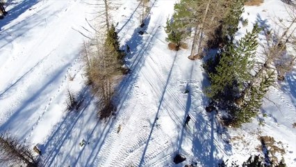 Col de léchelle en ski de fond - Nordic Névache