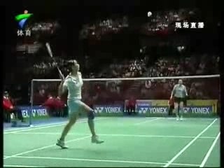 Badminton 2007 All England WS S-final Game 1