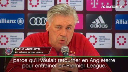 Swansea - Ancelotti : "Clement a les qualités pour réussir"