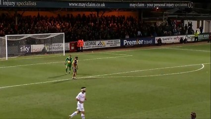 Notts County have conceded the same goal against Cambridge three times in 13 months