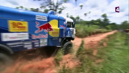 Van Den Brink en tête chez les camions à l’issue de la 2e étape