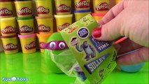 PLAY DOH Ninja Turtles Surprise Eggs Unboxing TMNT LEGO PAW PATROL MICKEY