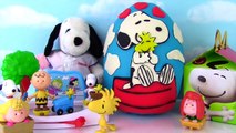 PEANUTS MOVIE Snoopy & Woodstock Play Doh Surprise Egg | McDonalds Happy Meal Toys | Funko Pops |