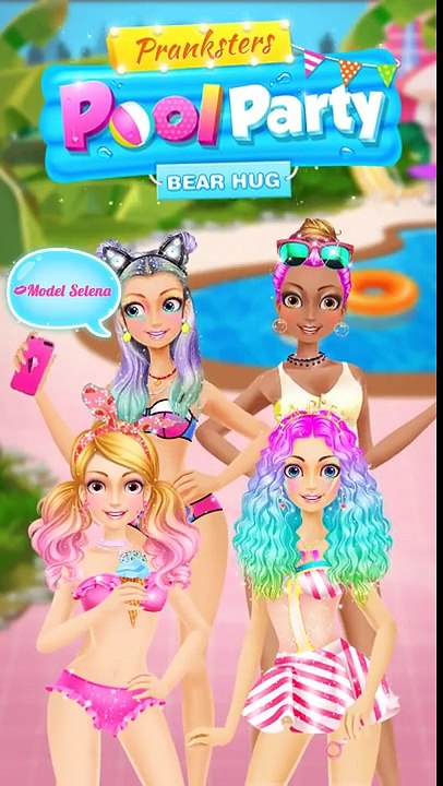 Splash ! Pranksters Pool Party - Android gameplay Bear Hug Movie apps free kids best