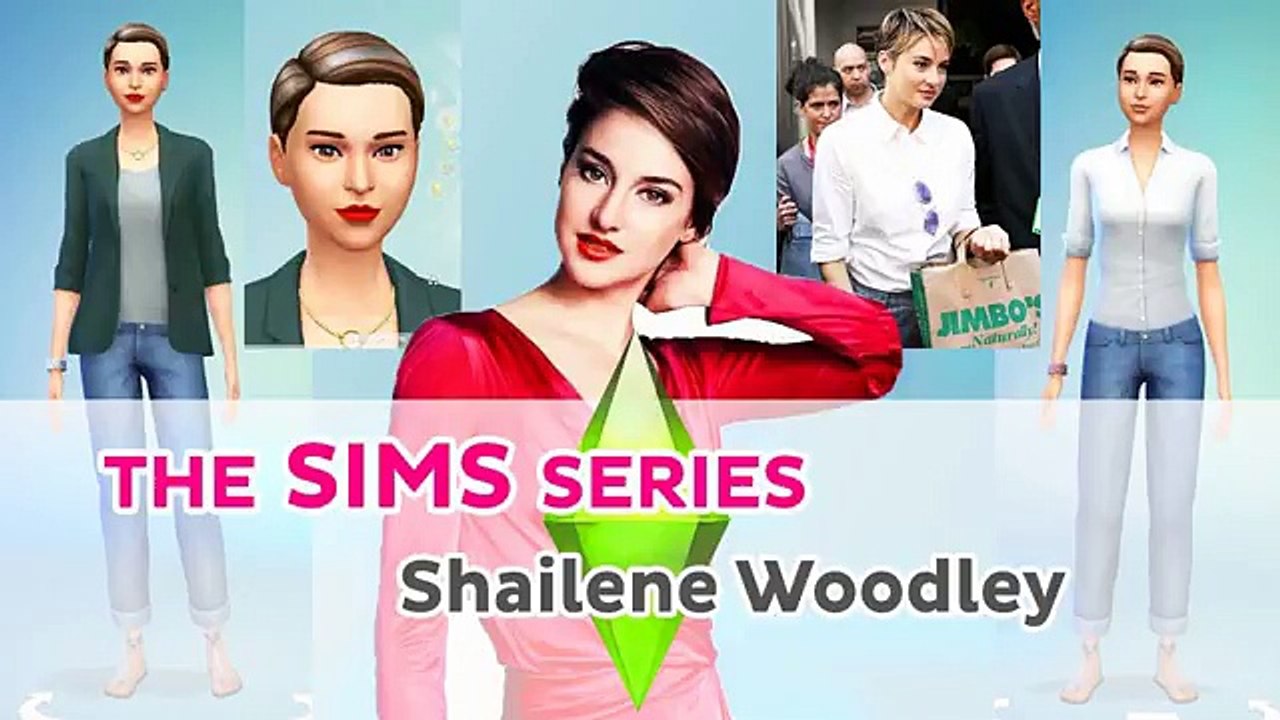 The Sims 4 Create A Sim _ Shailene Woodley (Divergent)