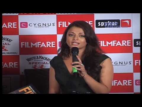 Aishwarya Rai Bachchan unveils the magazine Filmfare's latest issue