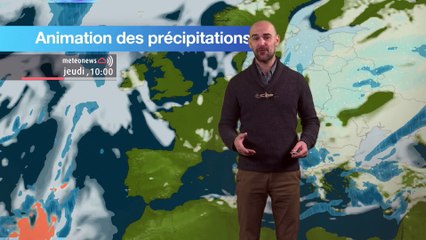 Prévisions météo pour la journée du jeudi 5 janvier