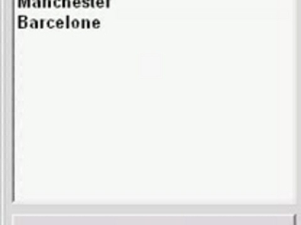 Tirage 1/2 finales