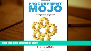 PDF [DOWNLOAD] Procurement Mojo READ ONLINE