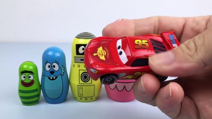 Learn Colours & Sizes For Children With Yo Gabba Gabba Stacking Cups Muno Foofa Brobee Toodee Plex