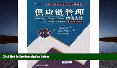 BEST PDF  Managing Supply Chains: A Logistics Approach, International Edition BOOK ONLINE