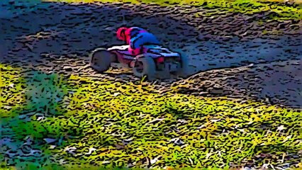 Spidermans Baby Spiderbaby Crashes Race Car and almost DIES (Superhero Cartoon Movie Edition)