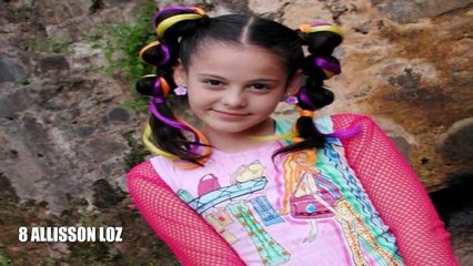 EL ANTES Y DESPUES DE LAS NIÑAS MAS FAMOSAS DE TELENOVELAS - 2016