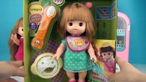 Kongsuni Baby Alive Doll Toy Eat Pee Poop Toilet Bath Time Hair Cut Video for Kids 콩순이