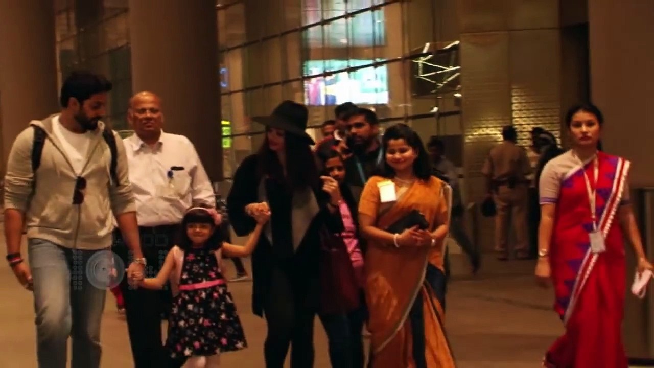 Aishwarya, Abhishek, Aaradhya return from Dubai Vacation 2016
