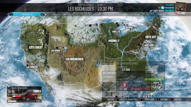 [vf] The Crew Wild Run : Comparatif circuit : AMG GT3 1ère partie