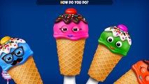 The Finger Family Ice Cream Family Nursery Rhyme | Ice Cream Finger Family Songs