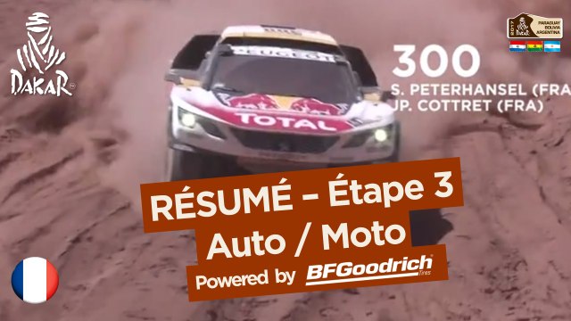 Résumé de l'Étape 3 - Auto/Moto - (San Miguel de Tucumán / San Salvador de Jujuy) - Dakar 2017
