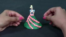 Play Doh Sparkle Dresses Disney Princess Dolls Elsa Anna Glitter Glider Play Doh Dolls