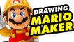 Speed drawing SUPER MARIO MAKER Dibujar Super Mario Bros