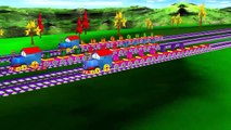 alphabet train song for children - abc songs for kids - abcd phonics in english for kindergarten
