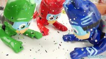 Learn Colors with PJ Masks Cupcakes Play Doh Ducks and Fish Molds Fun Creative for Kids SparkleSpice