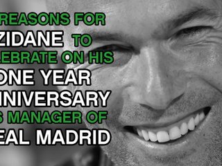 Zidane's remarkable year at Real