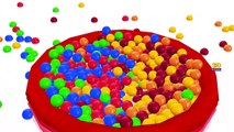 Fun Learning Colors For Children | Ball Pit Show | 3D Animated Colorfull Balls for Learning Colours