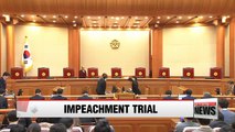 Constitutional Court to hold second hearing in president's impeachment trial