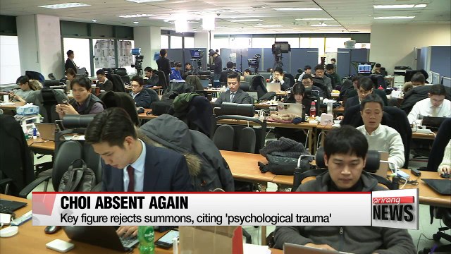 Choi Soon-sil misses independent counsel questioning again