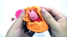 SURPRISE EGGS PLAY DOH - Kinder peppa pig epañol TOYS KINDER DISNEY VIDEOS