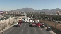 Carreteras mexicanas la evidencia del descontento por alza de precios en gasolina